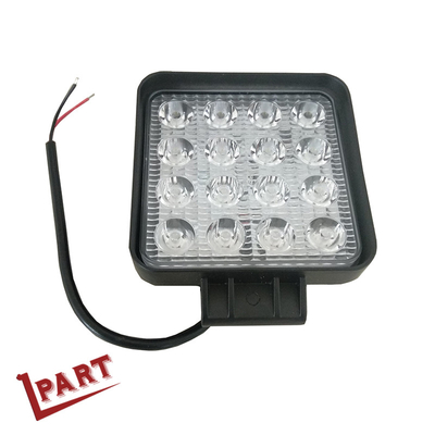 A empilhadeira impermeável do diodo emissor de luz ilumina a lâmpada do farol com os 16 bulbos do diodo emissor de luz