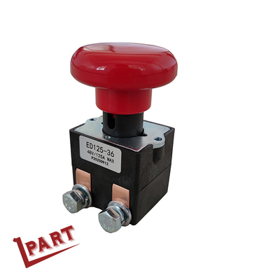 Interruptor de tecla ED125-36 da parada de emergência de Estop da empilhadeira
