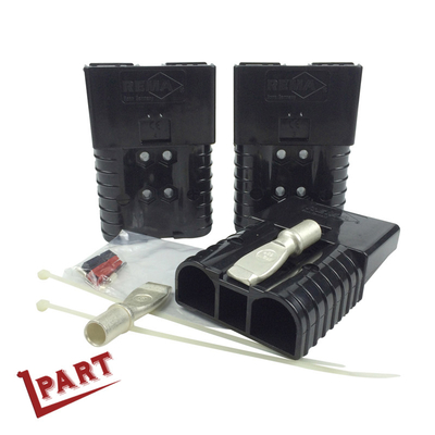 preto da tomada SRE320 do conector do carregador de bateria da empilhadeira de 600V 320A