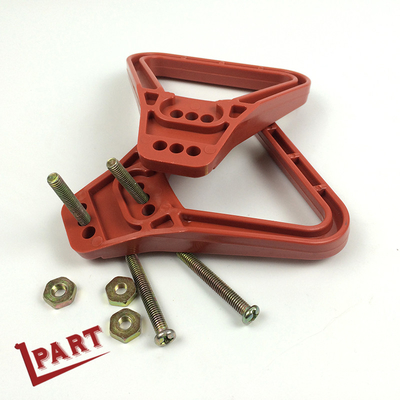 Punho elétrico vermelho do conector da tomada do carregador da empilhadeira para a bateria de 175A 350A