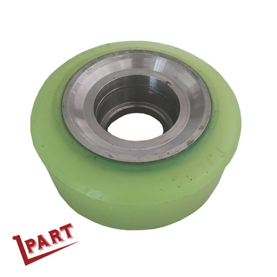Pálete de nylon Jack Wheels Roller da pálete elétrica da empilhadeira 178mmx73mm