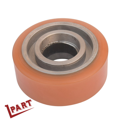 O rolo do poliuretano do equilíbrio da roda da movimentação da empilhadeira do caminhão de pálete roda CBD30 A identificação 52mm