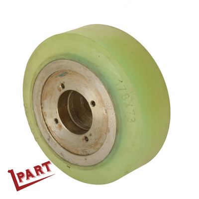 Roda de equilíbrio elétrica 178x73mm do poliuretano da roda da movimentação da empilhadeira do alcance