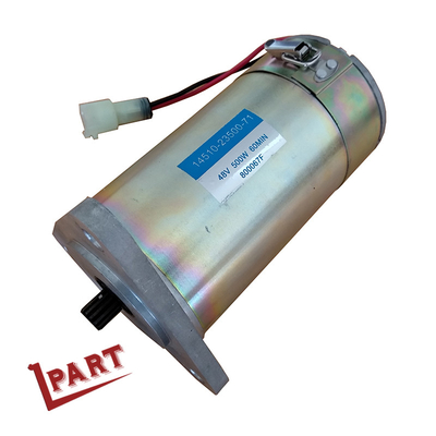 O caminhão de forquilha 6FB elétrico viaja de automóvel o motor 14510-23500-71 da empilhadeira de 48 volts