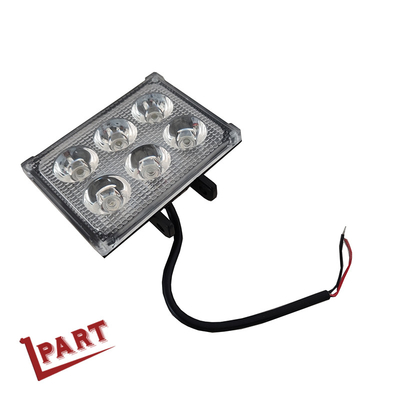 Farol das luzes da empilhadeira do diodo emissor de luz do trabalho do ODM 25W com os 6 bulbos do diodo emissor de luz