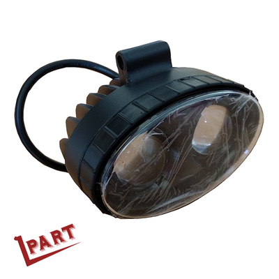 A empilhadeira do diodo emissor de luz 12V-80V ilumina luzes de segurança azuis vermelhas do halo da empilhadeira
