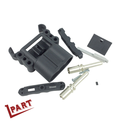 Peças de bateria de empilhadeira elétrica DIN Conector de bateria feminino 80A para necessidades personalizadas