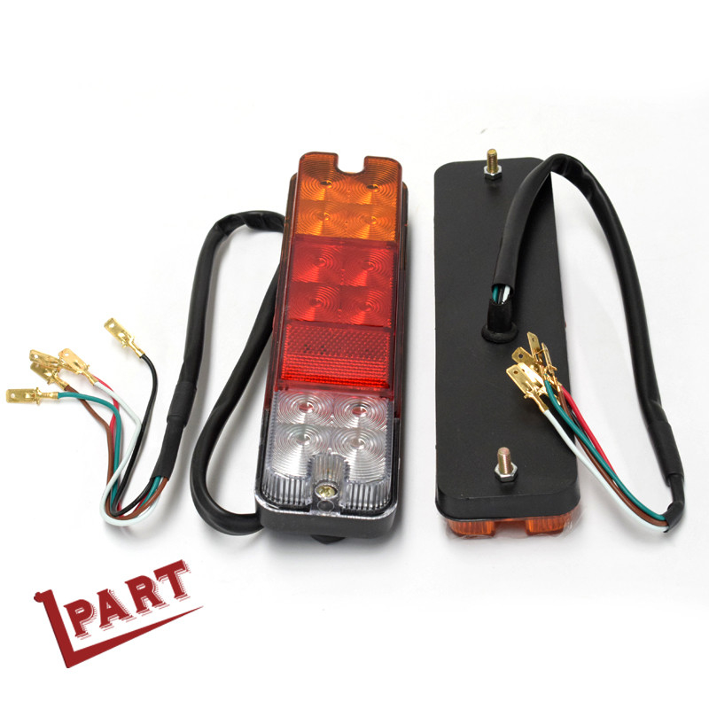 Luzes da empilhadeira do diodo emissor de luz da parte traseira do OEM com 3 cor 12V-24V